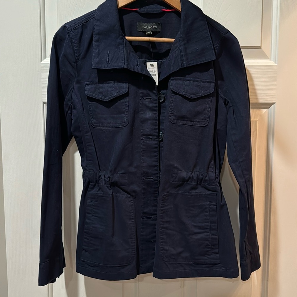 Navy Cotton Jacket